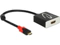 Miniatyrbilde 5 av 5: Delock - Ekstern videoadapter - USB-C - HDMI - svart - løsvekt