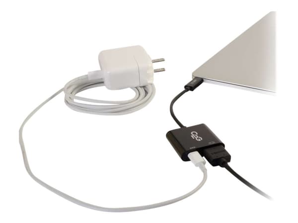 C2G 80492 USB grafisk kobling 3840 x 2160 piksler Sort