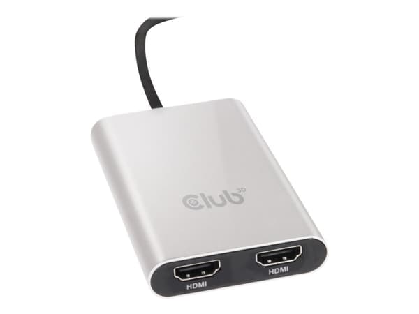 CLUB3D Thunderbolt 3 to Dual HDMI 2.0 Adapter
