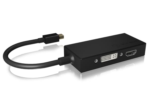 ICY BOX IB-AC1032 - Videotransformator - DisplayPort - DVI, HDMI, VGA - sortering
