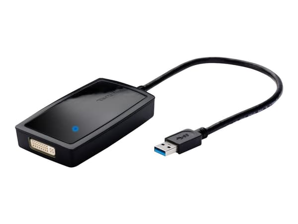 Targus USB 3.0 SuperSpeed Multi Video USB grafisk kobling 2048 x 1152 piksler Sort