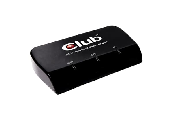Club 3D SenseVision USB3.0 til DVI-I og HDMI-grafikk - Ekstern videoadapter - USB 3.0 - DVI, HDMI
