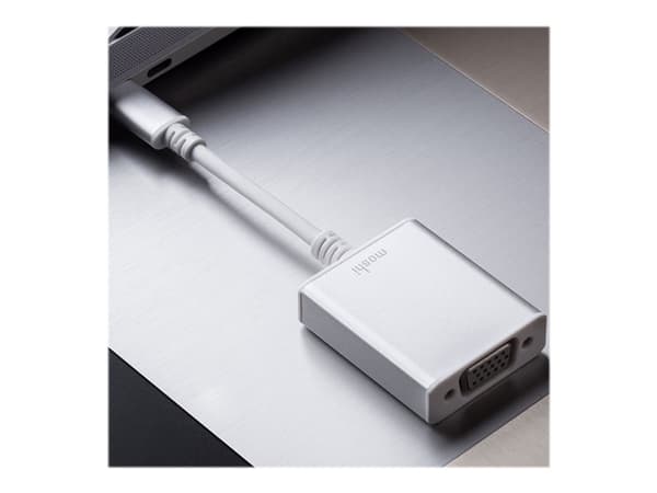 Moshi - Ekstern videoadapter - USB-C - VGA - sølv