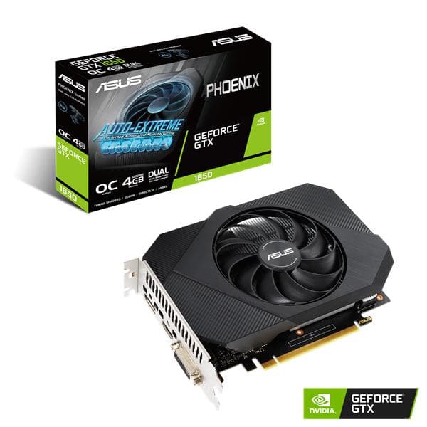 Asus GeForce GTX 1650 GDDR6 Phoenix OC HDMI DP 4GB