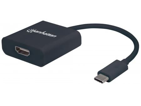 Manhattan 151788, 3.2 Gen 1 (3.1 Gen 1), USB Type-C, HDMI-utgång, 3840 x 2160 pixlar
