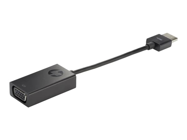 HP HDMI to VGA Display Adapter - Videokort - HD-15 (VGA) hona till HDMI hane