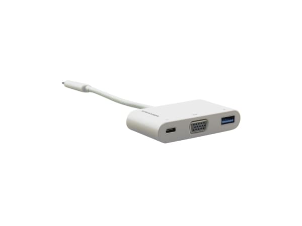 Kramer ADC-U31C/M1 - Ekstern videoadapter - USB-C - VGA - hvit