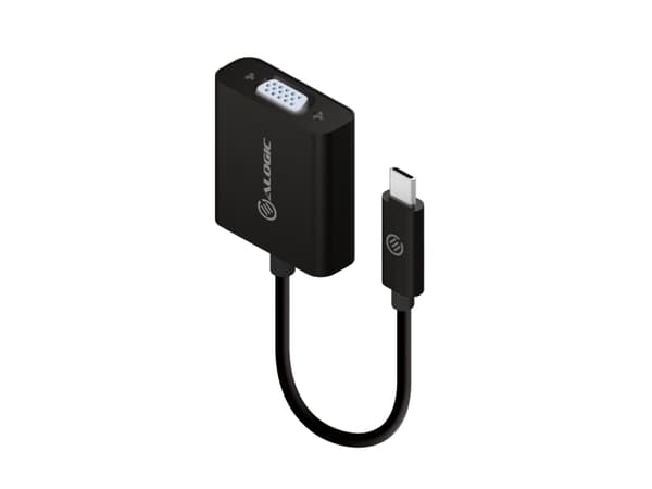 ALOGIC UCVGA-ADP USB grafiikka-adapteri 1920 x 1200 pikseliä Musta