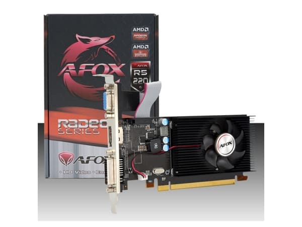AFOX AF5450-1024D3L5, Radeon HD 5450, 1 GB, GDDR3, 64 bit, 2560 x 1600 piksler, PCI Express 2.0