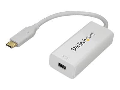 StarTech.com CDP2MDP USB grafisk kobling 3840 x 2160 piksler Hvit Hvit