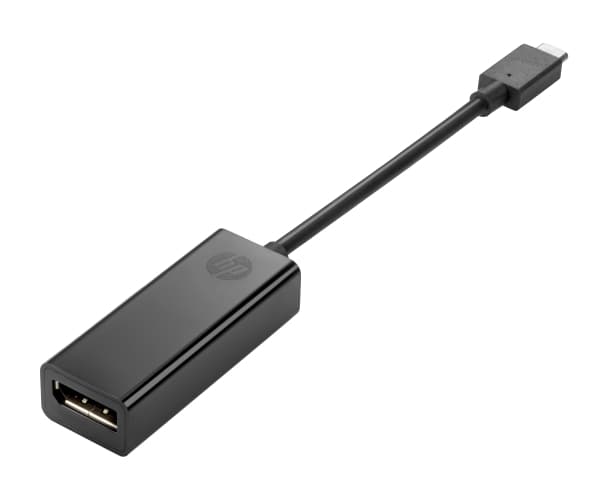 HP - Extern videoadapter - USB-C - DisplayPort - för ZBook 14u G6, 15 G6, 15u G3, 15u G4, 15u G5, 15u G6, 15v G5, 17 G3, 17 G4, 17 G5, 17 G6
