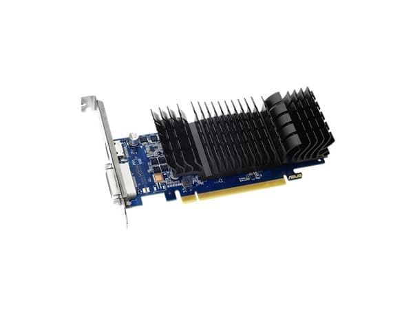 ASUS GT1030-SL-2G-BRK - Grafikkort - GF GT 1030 - 2 GB GDDR5 - PCIe 3.0 lav profil - DVI, HDMI - uten vifte