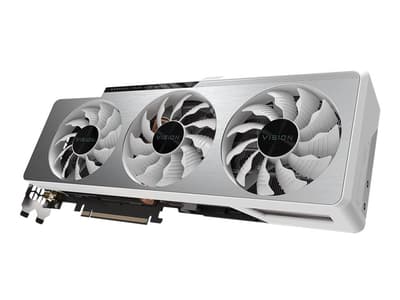 Gigabyte GeForce RTX 3080 VISION OC 10G - OC Edition - grafikkort - GF RTX 3080 - 10 GB GDDR6X - PCIe 4.0 x16 - 2 x HDMI, 3 x DisplayPort - LHR