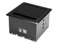 Miniatyrbilde 4 av 5: StarTech.com Conference Table Cable Management Box - Table Top - Conference Room AV - Conference Table Connectivity Box (BOX4CABLE) - Kabelstyringsbo
