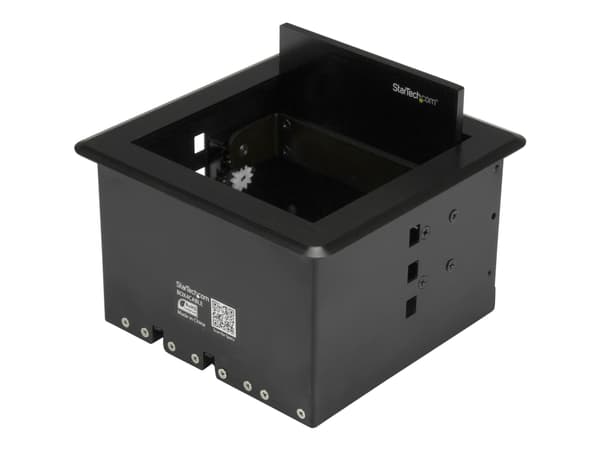 StarTech.com Conference Table Cable Management Box - Table Top - Conference Room AV - Conference Table Connectivity Box (BOX4CABLE) - Kabelstyringsbo