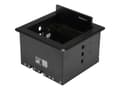Miniatyrbilde 5 av 5: StarTech.com Conference Table Cable Management Box - Table Top - Conference Room AV - Conference Table Connectivity Box (BOX4CABLE) - Kabelstyringsbo