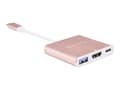 Miniatyrbild 4 av 5: SilverStone EP08 - Extern videoadapter - USB-C 3.1 - HDMI - rosa