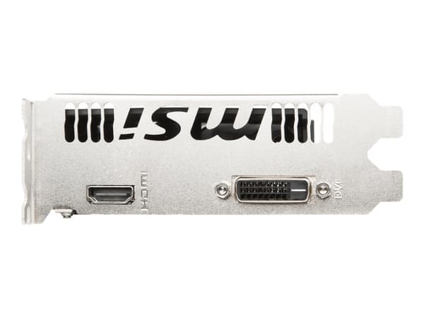 MSI V809-2824R, GeForce GT 1030, 2 GB, GDDR4, 64 bittiä, 3840 x 2160 pikseliä, PCI Express x16 3.0