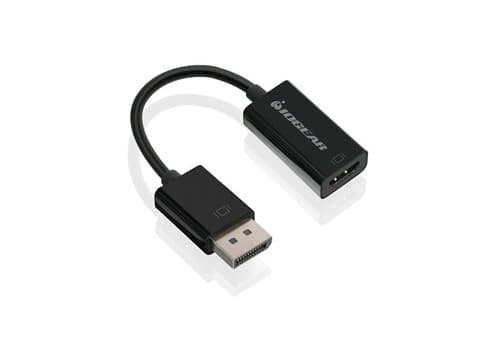 IOGEAR GDPHD4KA - Video adapter - DisplayPort hann til HDMI hunn - 4K-støtte