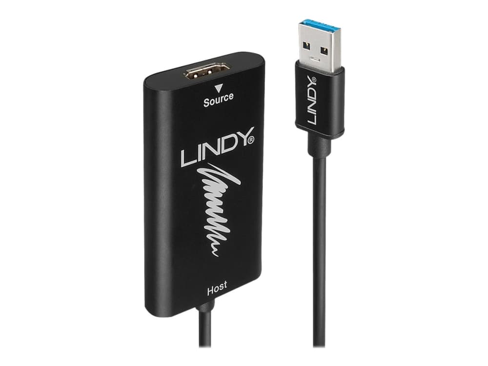 Lindy HDMI To USB 3.1 Video Capture Device - Extern videoadapter - USB 3.1 - HDMI