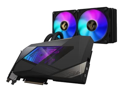 Gigabyte AORUS GeForce RTX 3080 XTREME WATERFORCE 10G - Grafikkort - GF RTX 3080 - 10 GB GDDR6X - PCIe 4.0 x16 - 3 x DisplayPort, 3 x HDMI - LHR