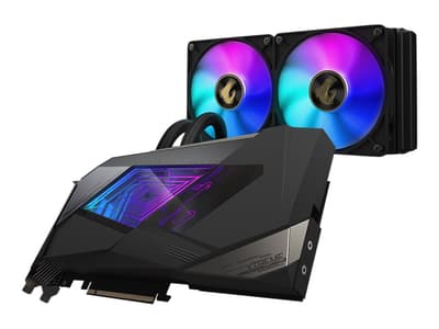 Gigabyte AORUS GeForce RTX 3090 XTREME WATERFORCE 24G - Grafikkort - GF RTX 3090 - 24 GB GDDR6X - PCIe 4.0 x16 - 3 x DisplayPort, 3 x HDMI
