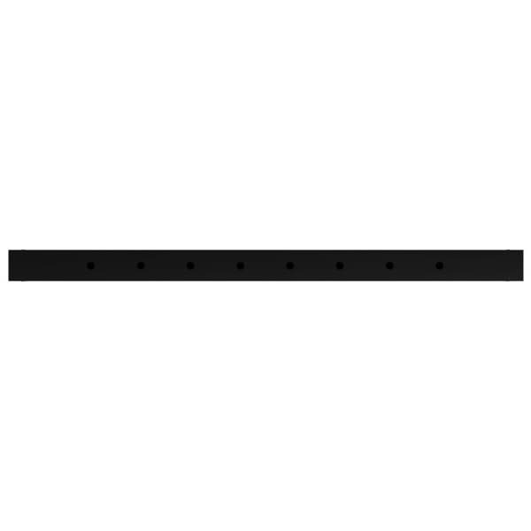 vidaXL stel til arbejdsbænk 2 stk. 85x(69-95,5) cm metal sort