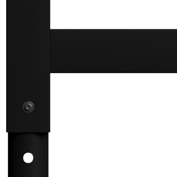 vidaXL stel til arbejdsbænk 2 stk. 85x(69-95,5) cm metal sort