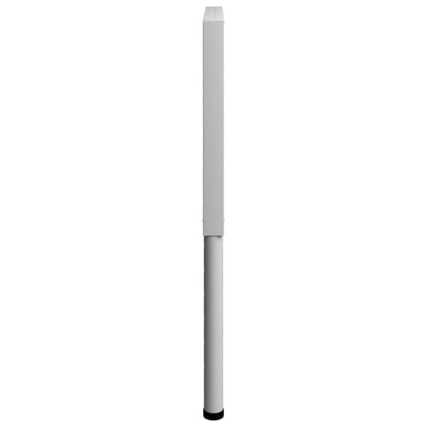 vidaXL stel til arbejdsbænk 2 stk. 85x(69-95,5) cm metal grå