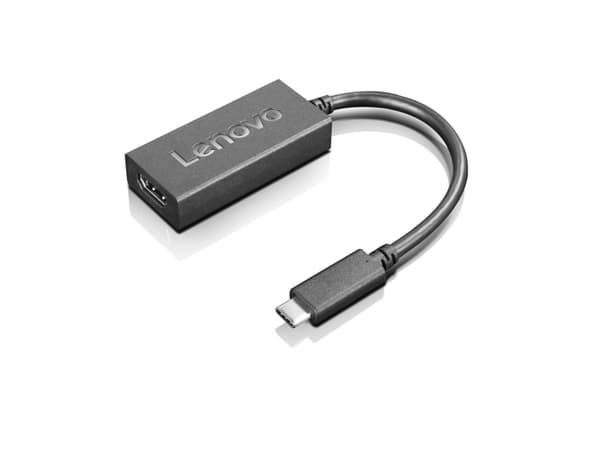 Lenovo USB-C to HDMI Adapter - Ekstern videoadapter - USB-C - HDMI - for IdeaPad Miix 510-12; IdeaPad Y910-17; Yoga 900-13; 900S-12; 910-13IKB Glass