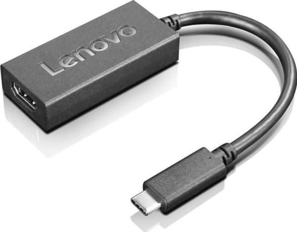 Lenovo USB-C to HDMI Adapter - Ekstern videoadapter - USB-C - HDMI - for IdeaPad Miix 510-12; IdeaPad Y910-17; Yoga 900-13; 900S-12; 910-13IKB Glass