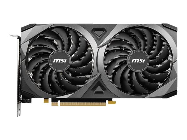MSI NVIDIA® GeForce® RTX 3060 VENTUS 2X 12G OC - Grafikkort - GF RTX 3060 - 12 GB GDDR6 - PCIe 4.0 - HDMI, 3 x DisplayPort - LHR