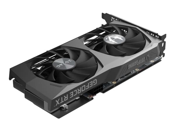 ZOTAC GAMING NVIDIA® GeForce® RTX 3060 Twin Edge - Grafikkort - GF RTX 3060 - 12 GB GDDR6 - PCIe 4.0 x16 - HDMI, 3 x DisplayPort - LHR