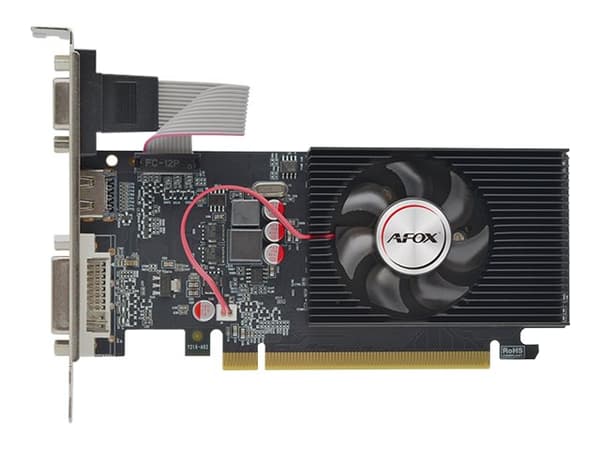 AFOX GT 220 - Grafikkort - GF GT 220 - 1 GB GDDR3 - PCIe 2.0 x16 - HDMI, D-Sub, DVI