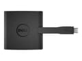 Miniatyrbild 3 av 4: Dell DA200 - Extern videoadapter - USB-C - D-Sub, HDMI - för Inspiron 5502, 7306 2-in-1; Precision 75XX; Vostro 53XX, 5502, 7500; XPS 13 93XX