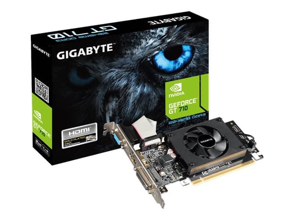 Gigabyte GV-N710D3-2GL grafikkort NVIDIA GeForce GT 710 2 GB GDDR3
