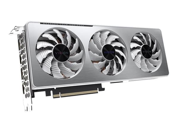 Gigabyte GeForce RTX 3060 Ti VISION OC 8G (rev. 2.0), GeForce RTX 3060 Ti, 8 GB, GDDR6, 256 bittiä, 7680 x 4320 pikseliä, PCI Express x16 4.0 - LHR