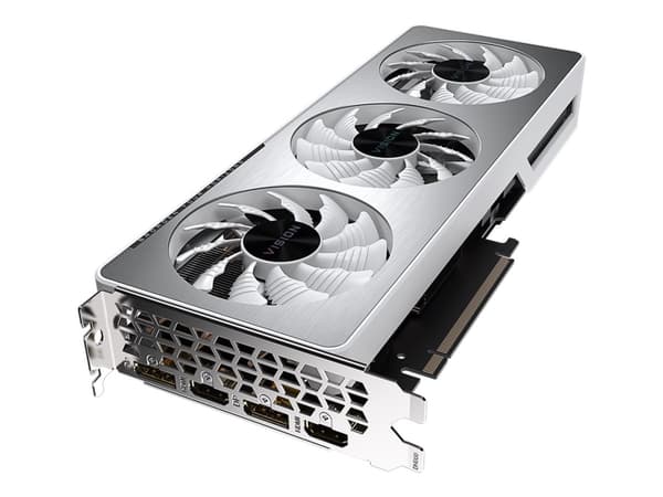 Gigabyte GeForce RTX 3060 Ti VISION OC 8G (rev. 2.0), GeForce RTX 3060 Ti, 8 GB, GDDR6, 256 bittiä, 7680 x 4320 pikseliä, PCI Express x16 4.0 - LHR