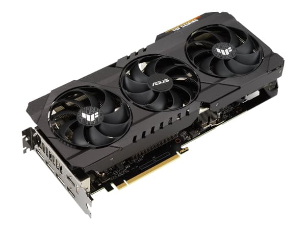 ASUS TUF-RTX3070TI-O8G-GAMING - OC Edition - grafikkort - GF RTX 3070 Ti - 8 GB GDDR6X - PCIe 4.0 - 2 x HDMI, 3 x DisplayPort - LHR