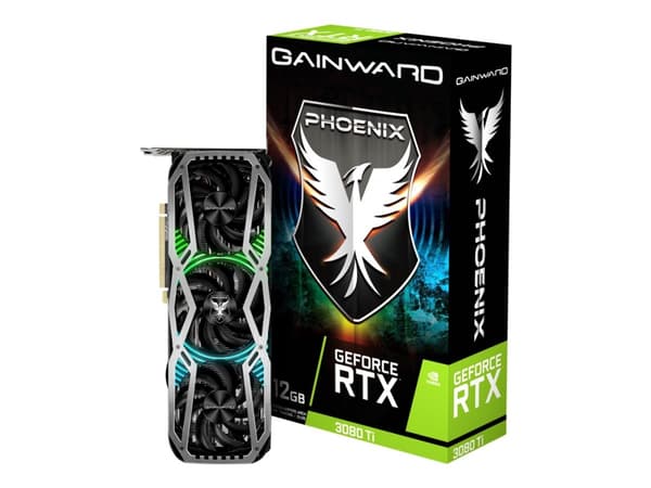 Gainward GeForce RTX 3080 Ti Phoenix - Grafikkort - GF RTX 3080 Ti - 12 GB GDDR6X - PCIe 4.0 x16 - HDMI, 3 x DisplayPort - LHR