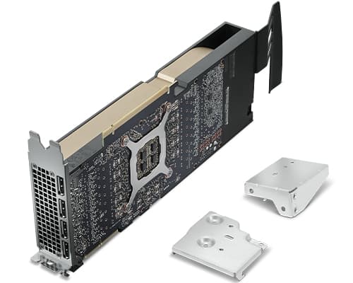 NVIDIA RTX A5000 - Grafikkort - RTX A5000 - 24 GB GDDR6 - PCIe 4.0 x16 - 4 x DisplayPort - for ThinkStation P520 30BE, 30BF, 30BQ; P520c 30BX (625 Wa