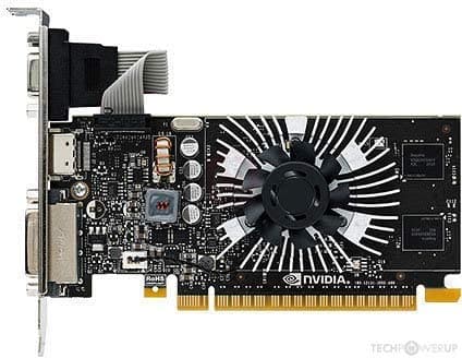 Biostar VN7313THX1 - Grafikkort - GF GT 730 - 2 GB DDR3 - PCIe 2.0 x16 lavprofil - DVI, D-Sub, HDMI