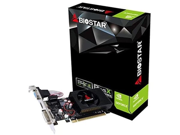 Biostar VN7313THX1 - Grafikkort - GF GT 730 - 2 GB DDR3 - PCIe 2.0 x16 låg profil - DVI, D-Sub, HDMI