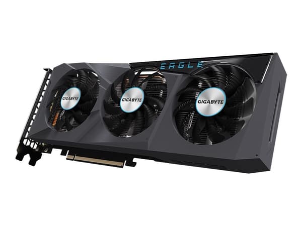 Gigabyte Radeon RX 6600 EAGLE 8G - Grafikkort - Radeon RX 6600 - 8 GB GDDR6 - PCIe 4.0 x16 - 2 x HDMI, 2 x DisplayPort