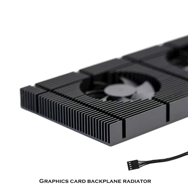 GPU bagplade hukommelse radiator til RTX 4090/4080/4070/3090/3080/3070 CoolerX 0.5mm termisk pad 600