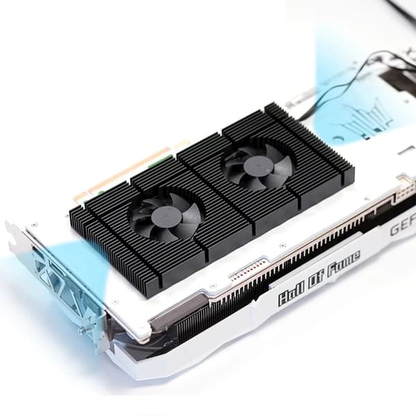 GPU bagplade hukommelse radiator til RTX 4090/4080/4070/3090/3080/3070 CoolerX 0.5mm termisk pad 600