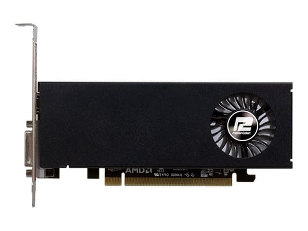 PowerColor Red Dragon Radeon RX 550 - Grafikkort - Radeon RX 550 - 4 GB GDDR5 - PCIe 3.0 låg profil - DVI, HDMI