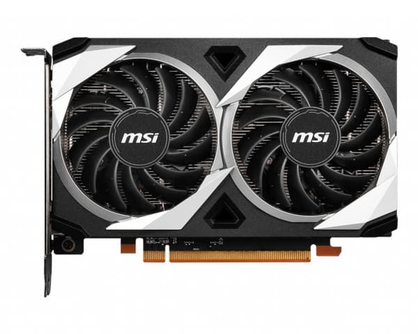 MSI Radeon RX 6500 XT MECH 2X 4G OC - Grafikkort - Radeon RX 6500 XT - 4GB GDDR6 - PCIe 4.0 x4 - HDMI, DisplayPort