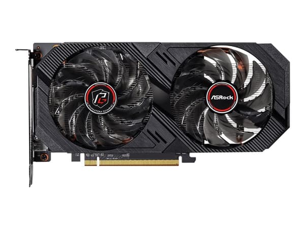 ASRock Phantom Gaming D Radeon RX 6500 XT 4GB OC - Grafikkort - Radeon RX 6500 XT - 4 GB GDDR6 - PCIe 4.0 - HDMI, DisplayPort