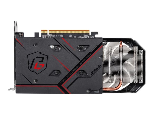 ASRock Phantom Gaming D Radeon RX 6500 XT 4GB OC - Grafikkort - Radeon RX 6500 XT - 4 GB GDDR6 - PCIe 4.0 - HDMI, DisplayPort